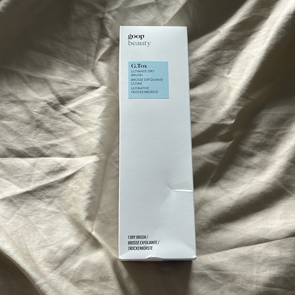 Goop Beauty Ultimate Dry Brush new never used